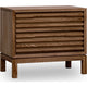 Tammy Nightst& with 2 Drawers | USB Charging Station | Roux Solid Wood