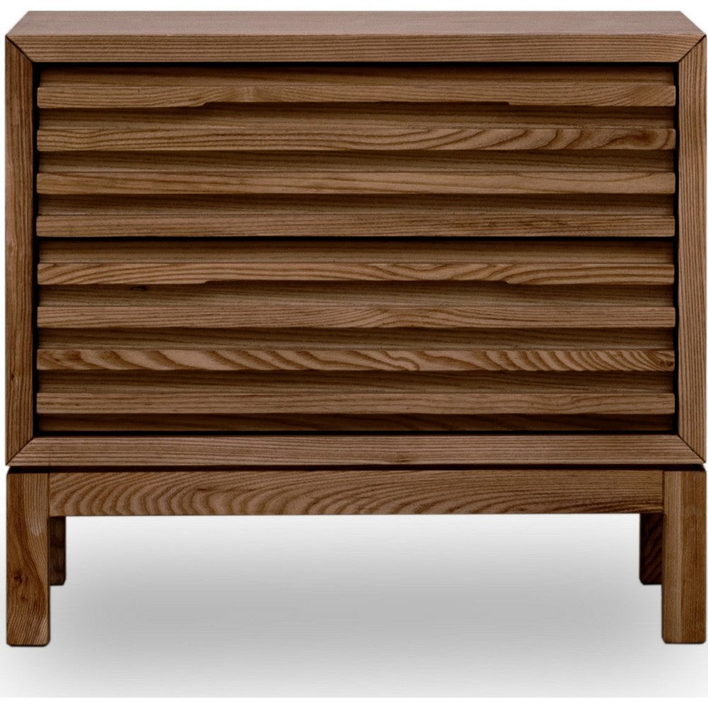 Tammy Nightst& with 2 Drawers | USB Charging Station | Roux Solid Wood