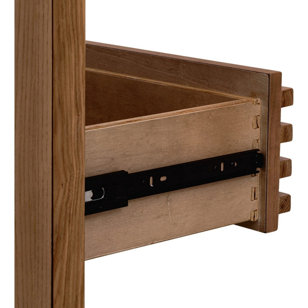 Tammy Nightst& with 2 Drawers | USB Charging Station | Roux Solid Wood