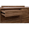 Tammy Wide Dresser | 6 Drawers | Slatted Front Design | Roux Wood