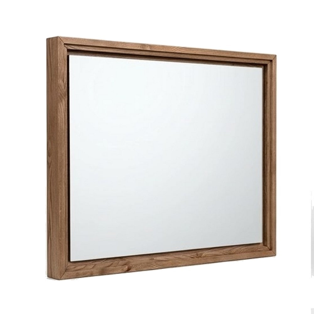 Tammy Wall or Dresser Mirror | Jap&i Style | Roux Ash Wood Frame 37x47