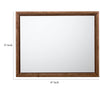 Tammy Wall or Dresser Mirror | Jap&i Style | Roux Ash Wood Frame 37x47