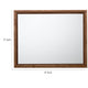 Tammy Wall or Dresser Mirror | Jap&i Style | Roux Ash Wood Frame 37x47