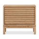 Tammy Nightst& | 2 Drawers | USB Charging Station | Flaxen Solid Wood