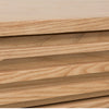 Tammy Nightst& | 3 Drawers | USB Charging Station | Flaxen Solid Wood