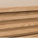 Tammy Nightst& | 3 Drawers | USB Charging Station | Flaxen Solid Wood