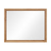 Tammy Wall or Dresser Mirror | Jap&i Style | Flaxen Ash Wood Frame 37x47