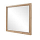 Tammy Wall or Dresser Mirror | Jap&i Style | Flaxen Ash Wood Frame 37x47