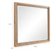 Tammy Wall or Dresser Mirror | Jap&i Style | Flaxen Ash Wood Frame 37x47