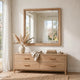 Tammy Wall or Dresser Mirror | Jap&i Style | Flaxen Ash Wood Frame 37x47