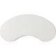 Sofie Tall Coffee Table with Sculptural Organic Design | Cream Wood 54"