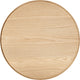 Oslo Lift-Top Coffee Table | Storage & Casters | Barley-White Wood 35" Round