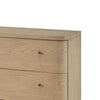 Yati 68" Dresser | 6 Drawers | Rounded Corners | Plinth Base | Buff Cream