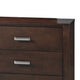 Yee 63" Dresser | 6 Drawers | Removable Felt Liners | Chocolate Brown