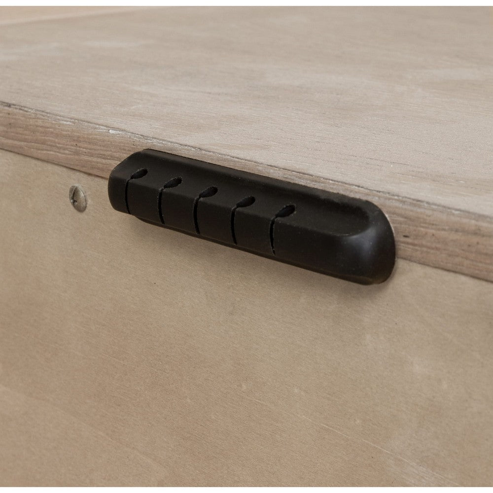 Giva Nightst& | 2 Drawers | Wide Panel Legs | Bronze | Matte Chai Brown