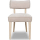 Yushi Dining Side Chair | Foam Seat | Brown Sugar Chenille | Daffodil Brown