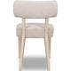 Yushi Dining Side Chair | Foam Seat | Brown Sugar Chenille | Daffodil Brown