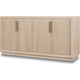 Yushi Sideboard Buffet Cabinet | 4 Adjustable Shelves | Daffodil Brown 68"