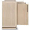 Yushi Sideboard Buffet Cabinet | 4 Adjustable Shelves | Daffodil Brown 68"