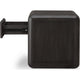 Zanny Nightst& with Drawer & Shelf | Jaguar Black Acacia Wood