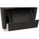 Zanny Nightst& with Drawer & Shelf | Jaguar Black Acacia Wood
