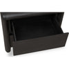 Zanny Nightst& with 2 Drawers | Solid Acacia Wood | Jaguar Black
