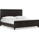 Zanny Queen-Size Platform Bed | Paneled Design | Jaguar Acacia Wood