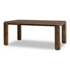 Zanny Rectangular Dining Table | Rounded Legs | Impala Acacia Wood 72"