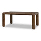 Zanny Rectangular Dining Table | Rounded Legs | Impala Acacia Wood 72"