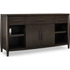 Kevin Sideboard with Open Shelves & 3 Drawers | Minx Acacia Wood 68"