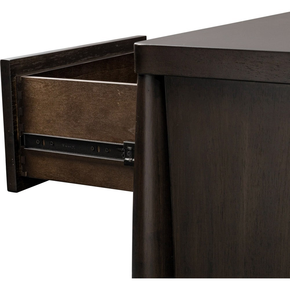 Kevin Sideboard with Open Shelves & 3 Drawers | Minx Acacia Wood 68"