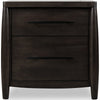 Kevin Nightst& with 2 Drawers | Cord Management | Minx Acacia Wood