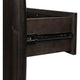 Kevin Nightst& with 3 Drawers | Cord Management | Minx Acacia Wood