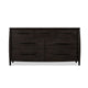 Kevin 68" Wide Dresser with 7 Drawers | Minx Brown Acacia Wood