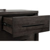 Kevin 68" Wide Dresser with 7 Drawers | Minx Brown Acacia Wood
