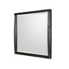 Kevin Wall or Dresser Mirror with Beveled Glass | Minx Brown Rubberwood 36x42