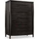 Kevin Wide Dresser Chest with 5 Drawers | Minx Brown Acacia Wood