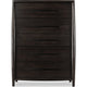 Kevin Wide Dresser Chest with 5 Drawers | Minx Brown Acacia Wood