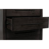 Kevin Wide Dresser Chest with 5 Drawers | Minx Brown Acacia Wood