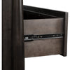 Kevin Wide Dresser Chest with 5 Drawers | Minx Brown Acacia Wood