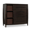 Kevin Sweater Chest | 4 Drawers | 3 Faux Leather Bins | Minx Wood 50"