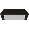 Rissa Rectangular Extendable Dining Table | Jaguar Black Wood 90"