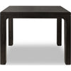 Rissa Rectangle Dining Table | Straight Legs | Jaguar Black Acacia Wood 84"