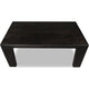 Rissa Rectangle Dining Table | Straight Legs | Jaguar Black Acacia Wood 84"