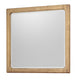 Brenda Wall or Dresser Mirror with Rounded Frame | Brioche Wood 38x40
