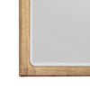Brenda Wall or Dresser Mirror with Rounded Frame | Brioche Wood 38x40