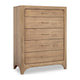 Brenda Tall Dresser Chest with 5 Drawers | Brioche Acacia Wood
