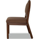 Asher Dining Chair | Arch Back | Solid Wood | Wheat Bread Linen