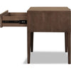 Carlos Nightst& with Drawer | Brass H&les | Brown Mango Wood