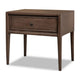 Carlos Nightst& with Drawer | Brass H&les | Brown Mango Wood
